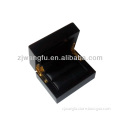 elegant black wooden gift jewelry ring box